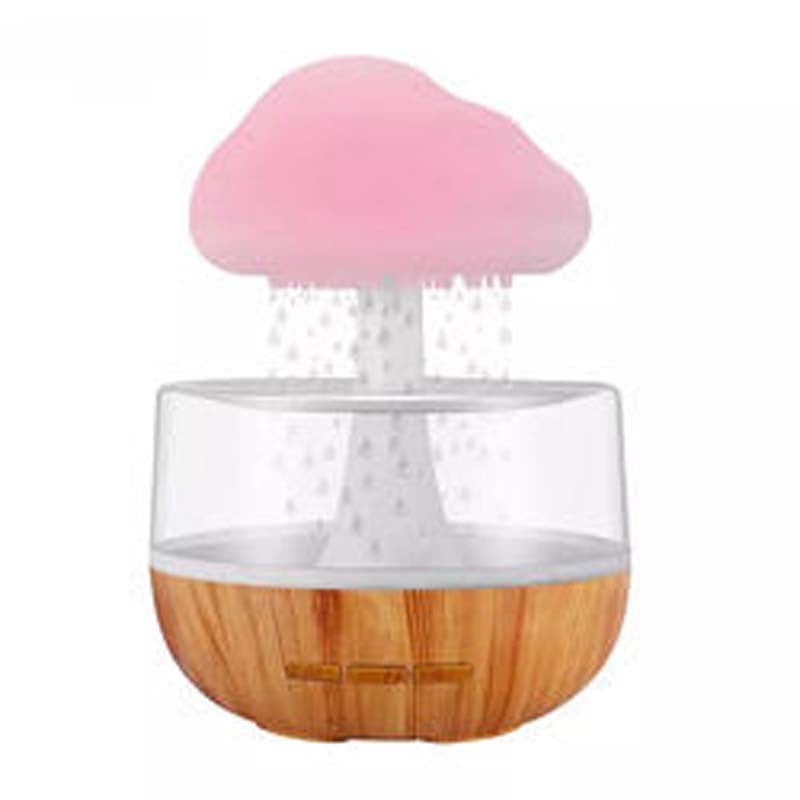 Aromatherapy Cloud Colorful Mushroom Lamp Rain Drop Humidifier