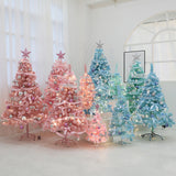 PinkChristmas Tree Package Home Flocking Decoration