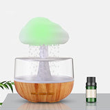 Aromatherapy Cloud Colorful Mushroom Lamp Rain Drop Humidifier